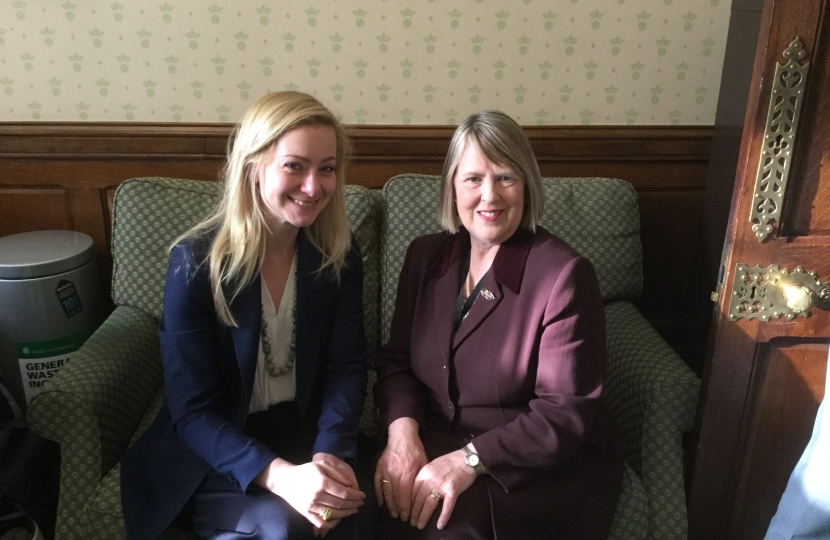 Fiona Bruce MP meeting with Health Minister Nicola Blackwood MP