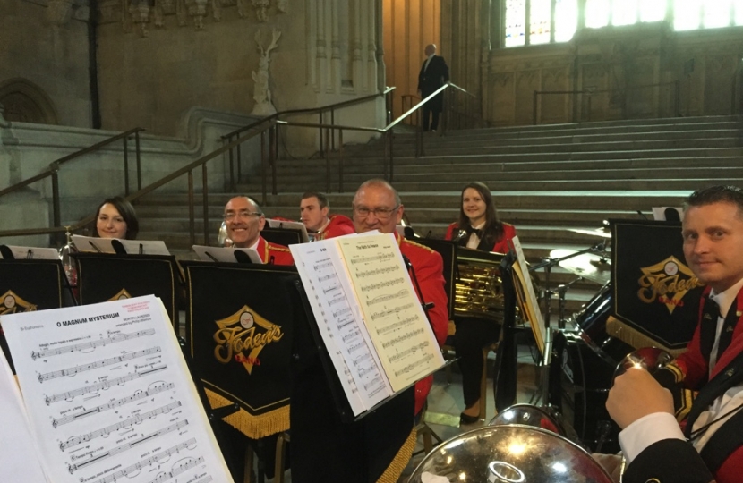 Foden's Band in Parliament
