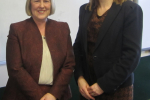 Fiona Bruce MP and Headteacher Sarah Burns
