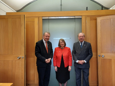 Lord Alton, Fiona Bruce MP and Sir Geoffrey Clifton-Brown MP