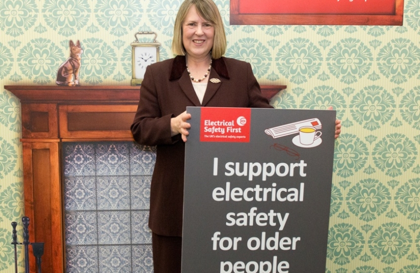 Fiona supporting electrical safety for older people