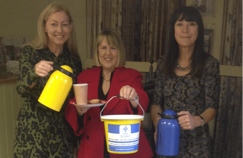 Fundraising for St Luke's Hospice with Jennie Edwards