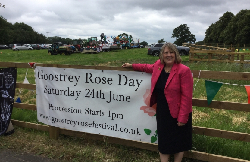 Goostrey Rose Day Sign