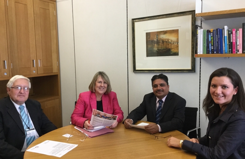 Fiona meets with Nepalese representatives