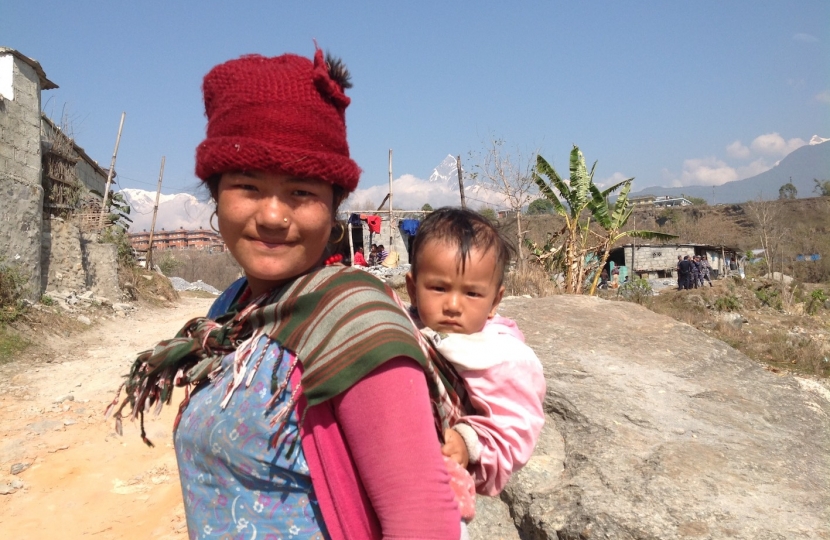 Fiona in Nepal
