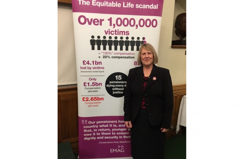 Fiona attends Equitable Life