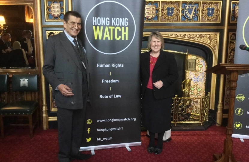 Fiona at launch of HK Watch