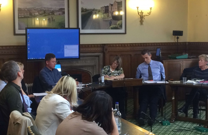 Fiona chairing meeting of APPG on Alcohol Harm and on Strengthening Couple Relationships 