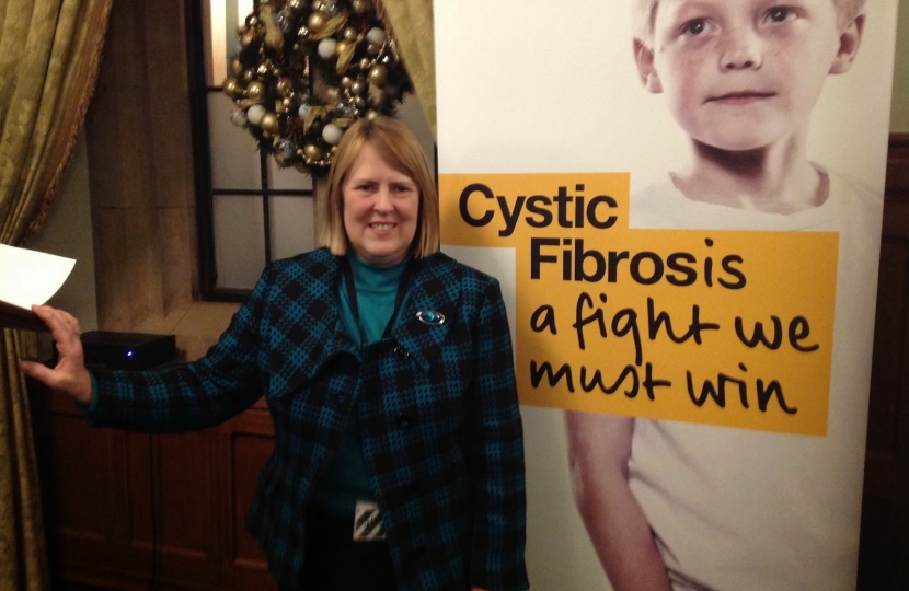 Fiona at Cystic Fibrosis Trust Event