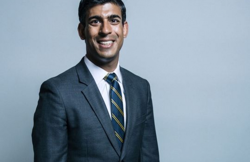 Update from Rishi Sunak MP, Chancellor of the Exchequer