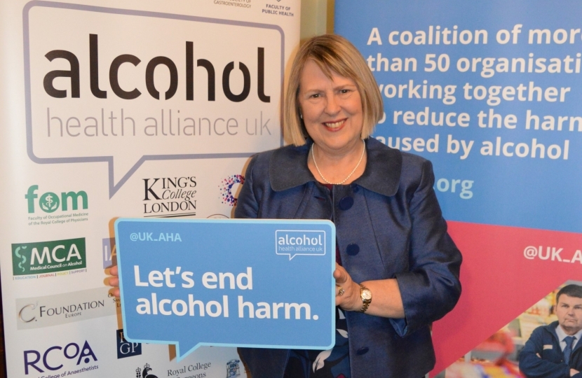 Fiona campaigns against alcohol harm