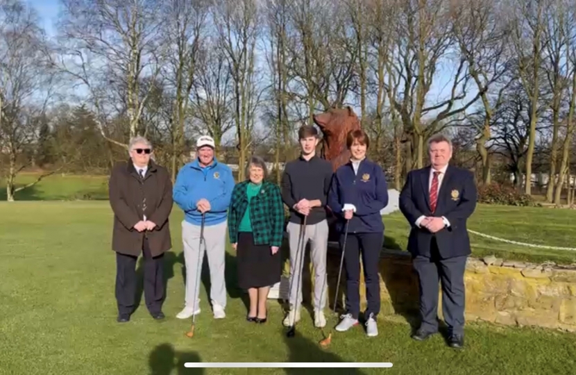 Group of Golf Club Captains