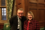 Fiona with Michael Gove