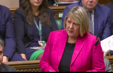 Fiona asking PMQ in Parliament
