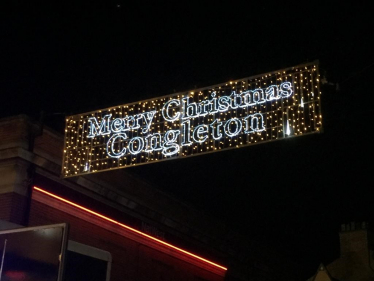 Merry Christmas Congleton in Lights